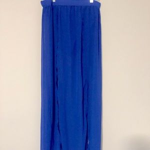 Never Worn Blue Swimsuit Pants Cover Up